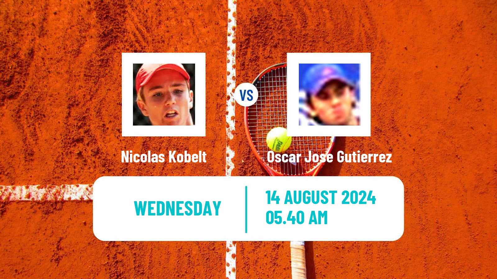 Tennis ITF M25 Muttenz Men Nicolas Kobelt - Oscar Jose Gutierrez