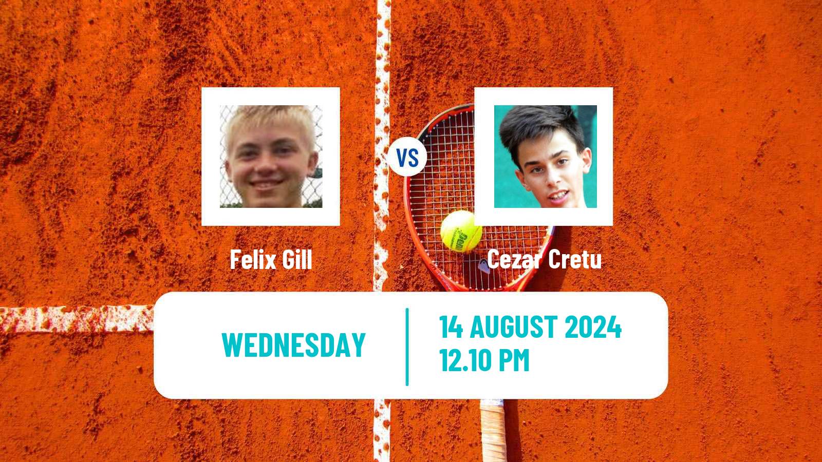 Tennis Todi Challenger Men Felix Gill - Cezar Cretu