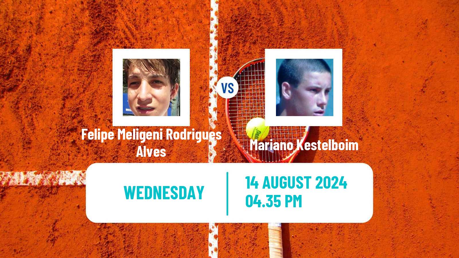 Tennis Santo Domingo Challenger Men Felipe Meligeni Rodrigues Alves - Mariano Kestelboim