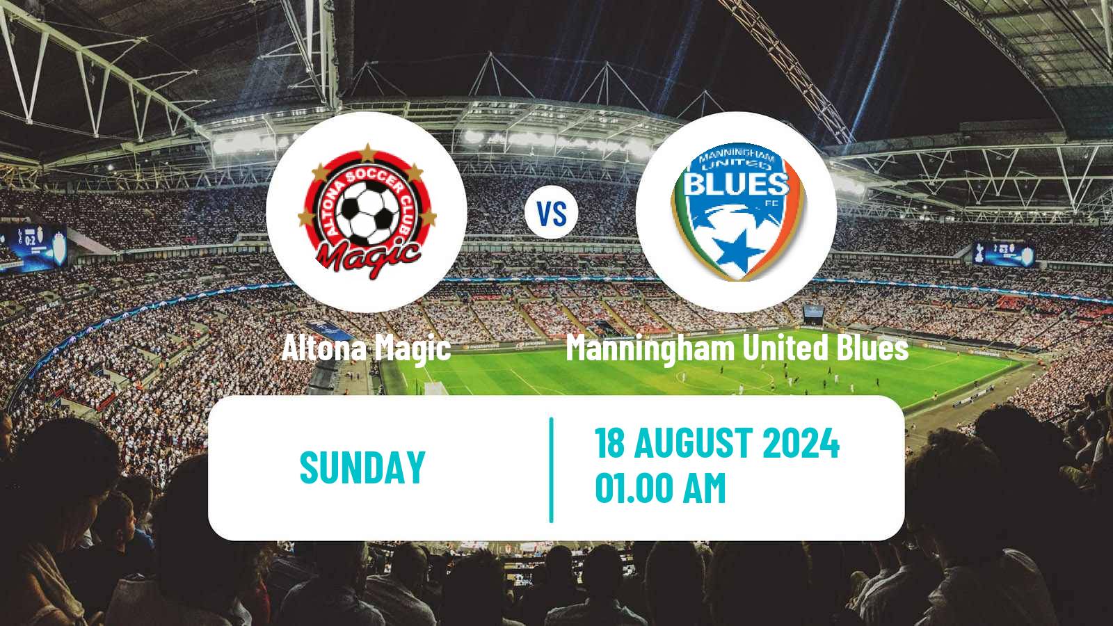 Soccer Australian NPL Victoria Altona Magic - Manningham United