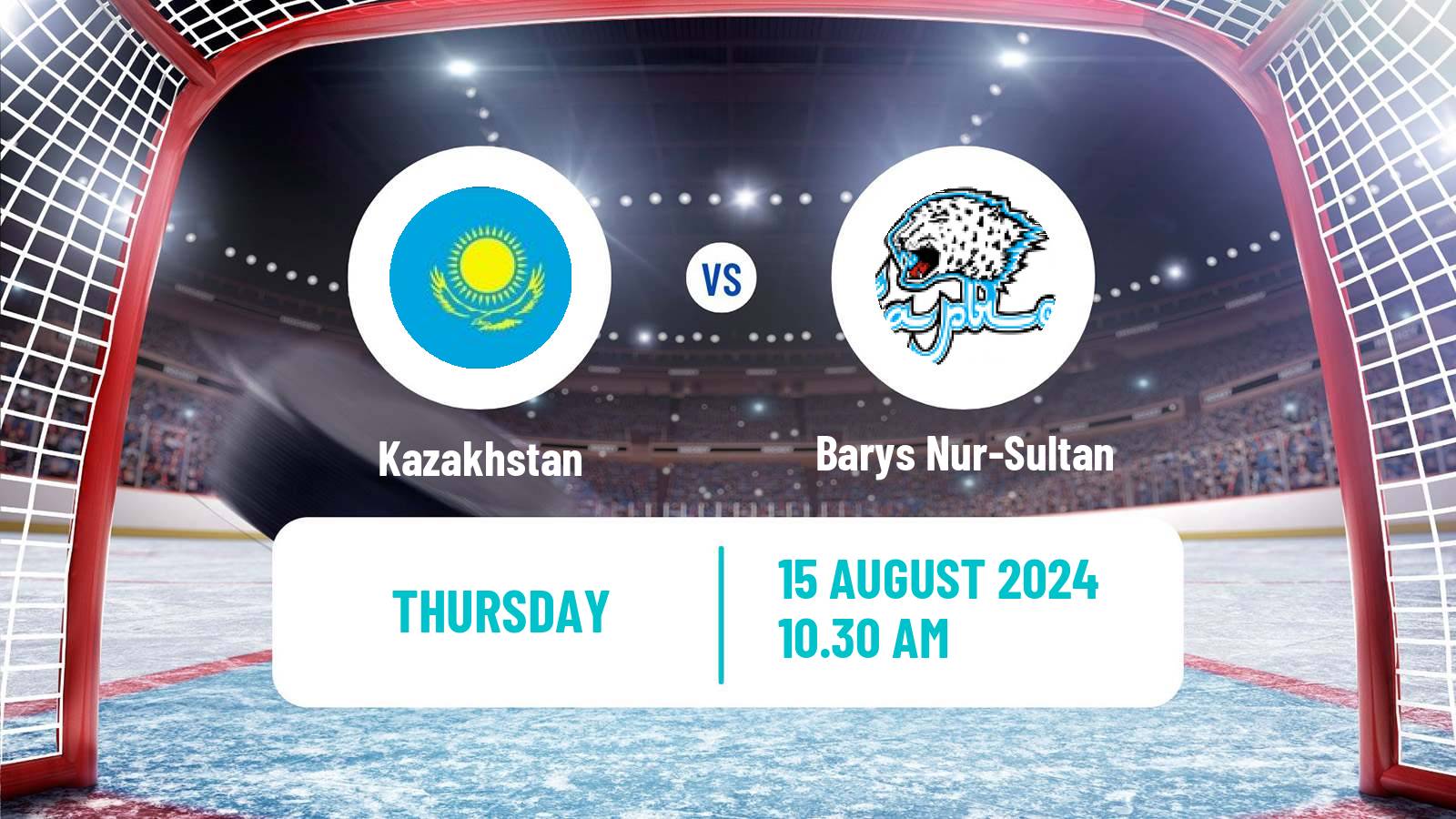 Hockey Friendly International Ice Hockey Kazakhstan - Barys Astana