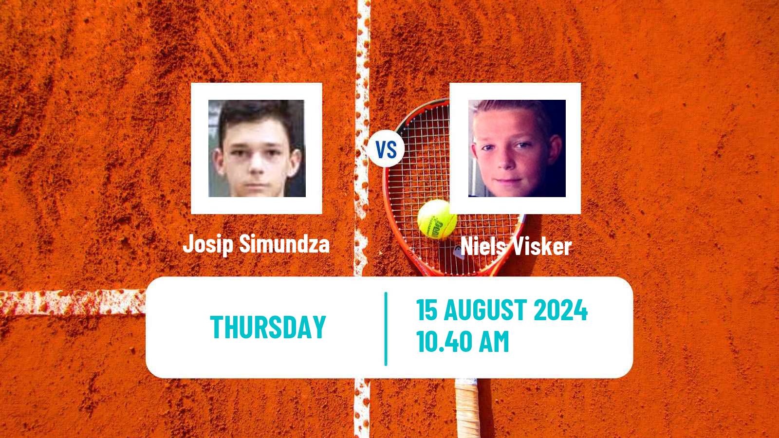 Tennis ITF M15 Ollersbach Men Josip Simundza - Niels Visker