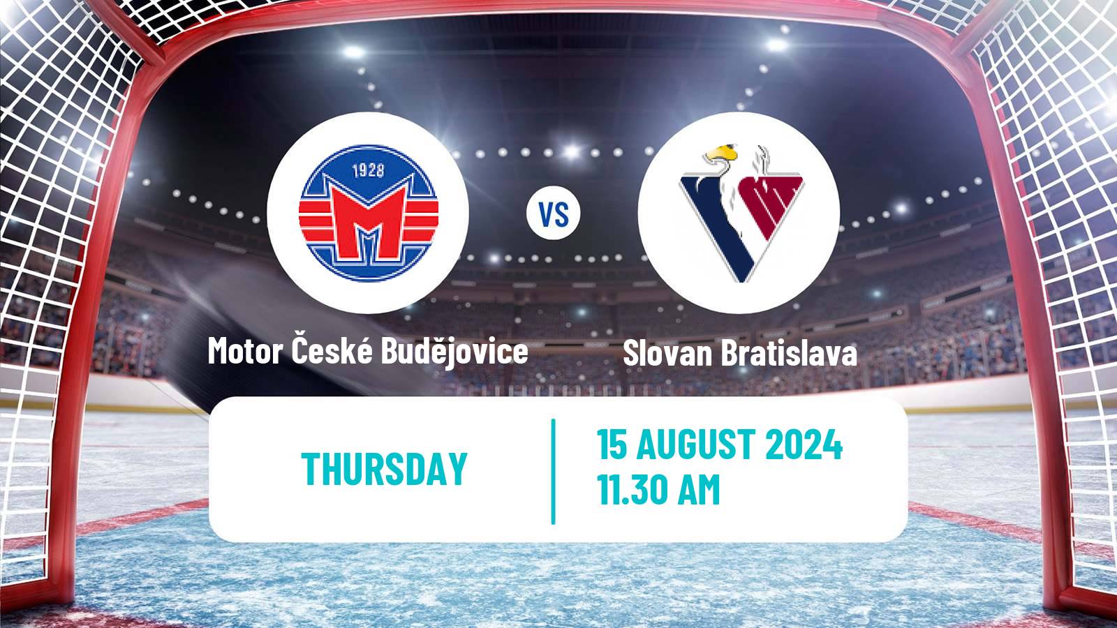 Hockey Club Friendly Ice Hockey Motor České Budějovice - Slovan Bratislava