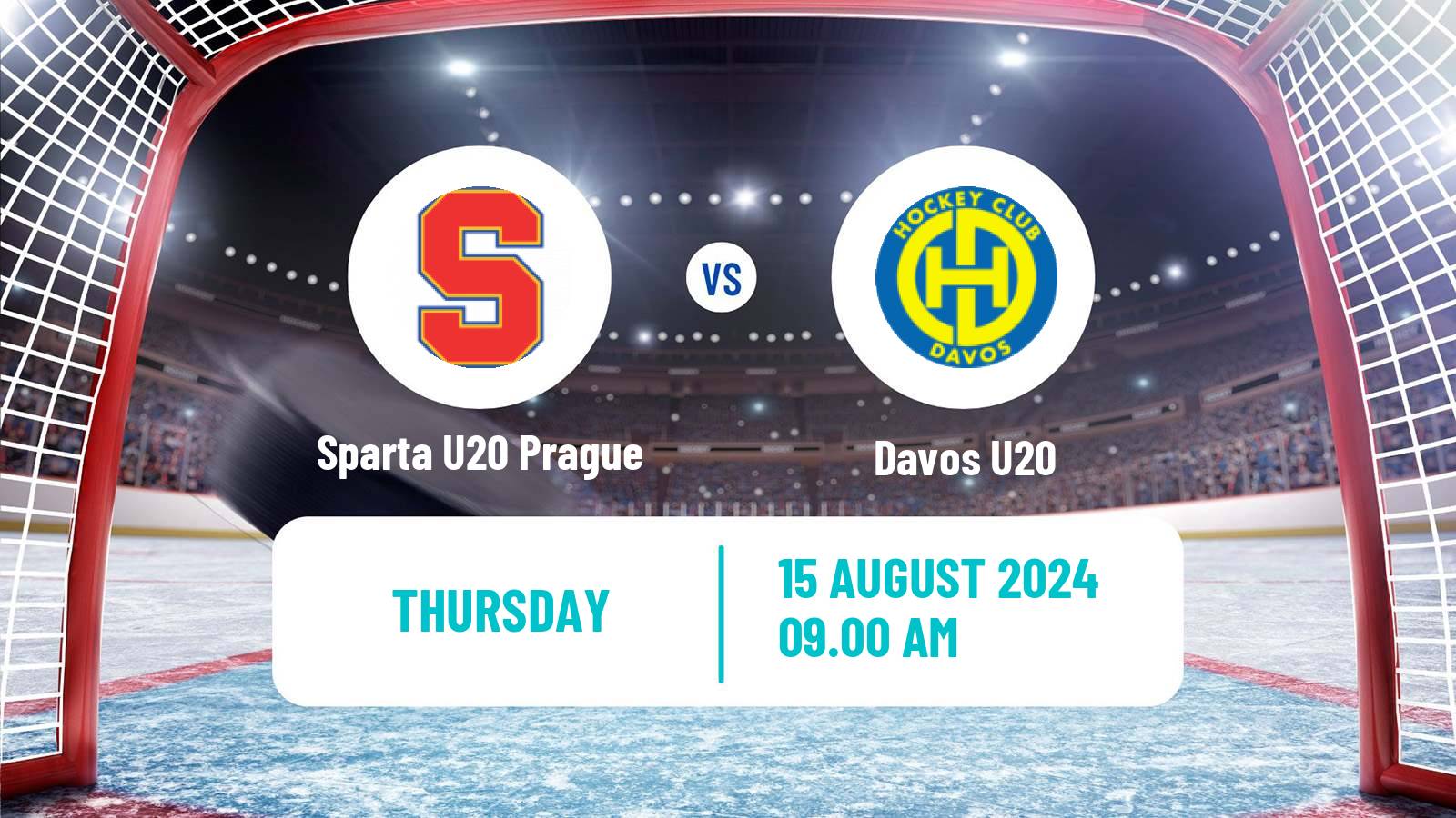 Hockey Club Friendly Ice Hockey Sparta U20 Prague - Davos U20