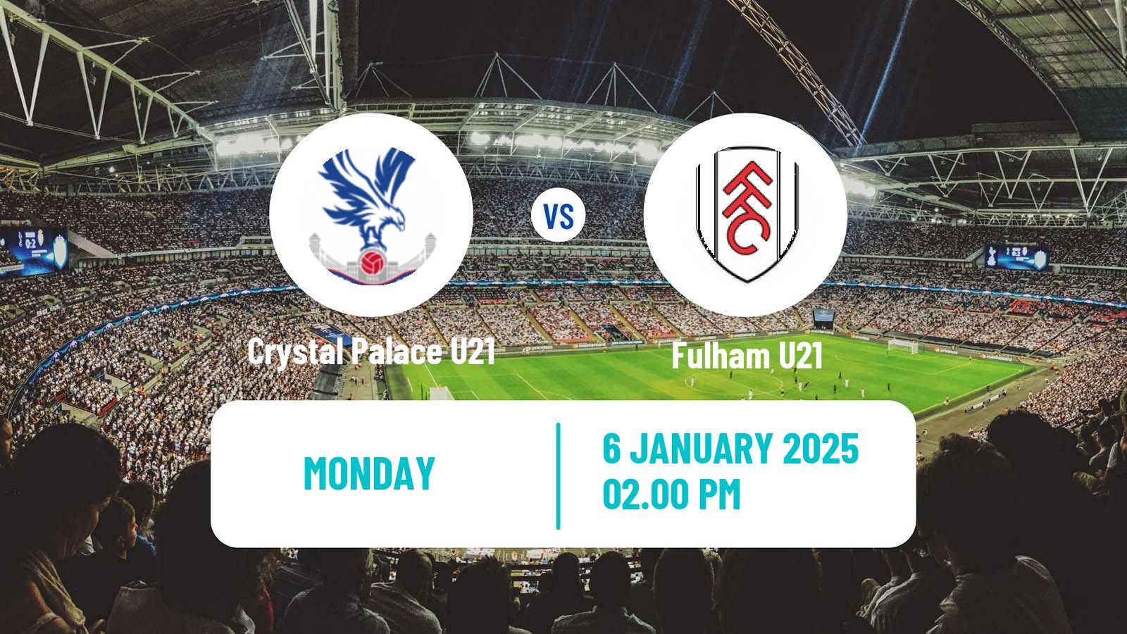 Soccer English Premier League 2 Crystal Palace U21 - Fulham U21