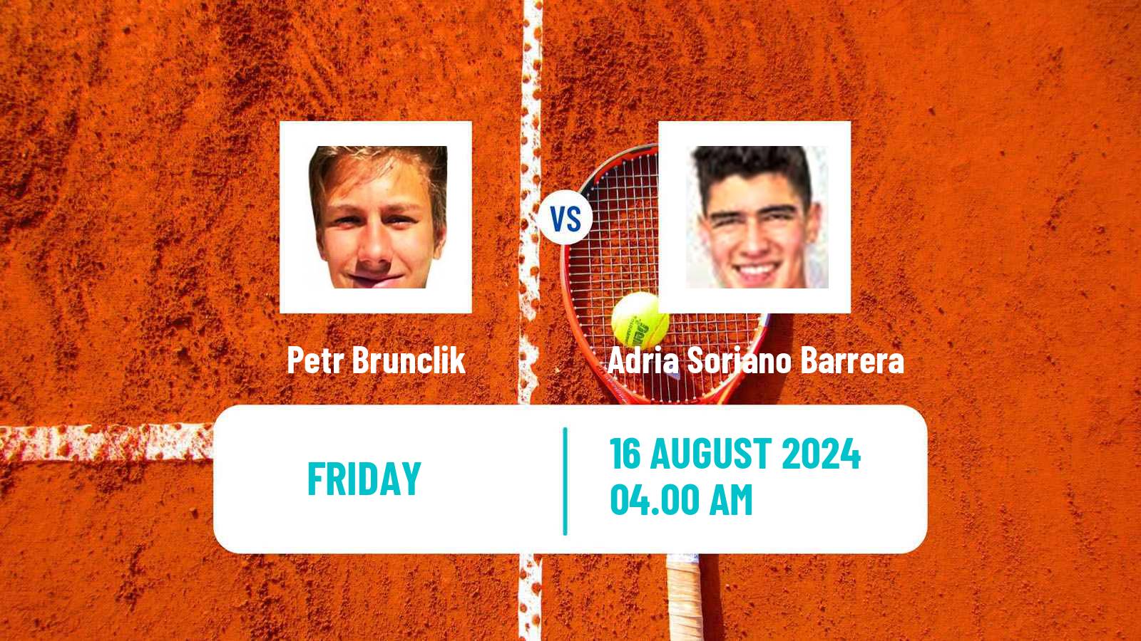 Tennis ITF M15 Monastir 33 Men Petr Brunclik - Adria Soriano Barrera