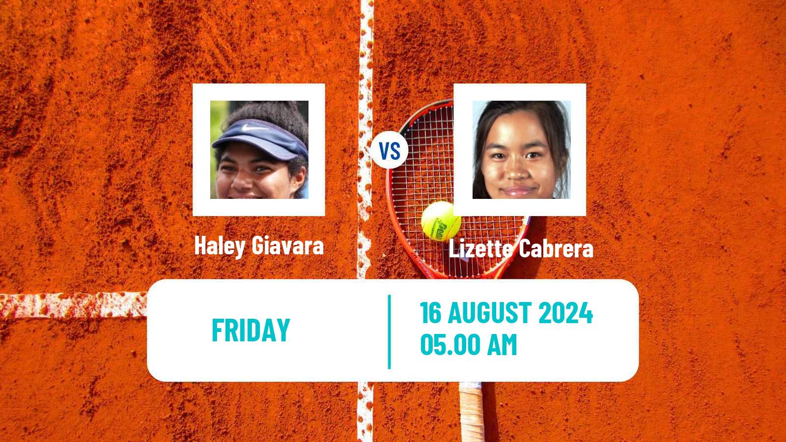 Tennis ITF W35 Aldershot Women Haley Giavara - Lizette Cabrera