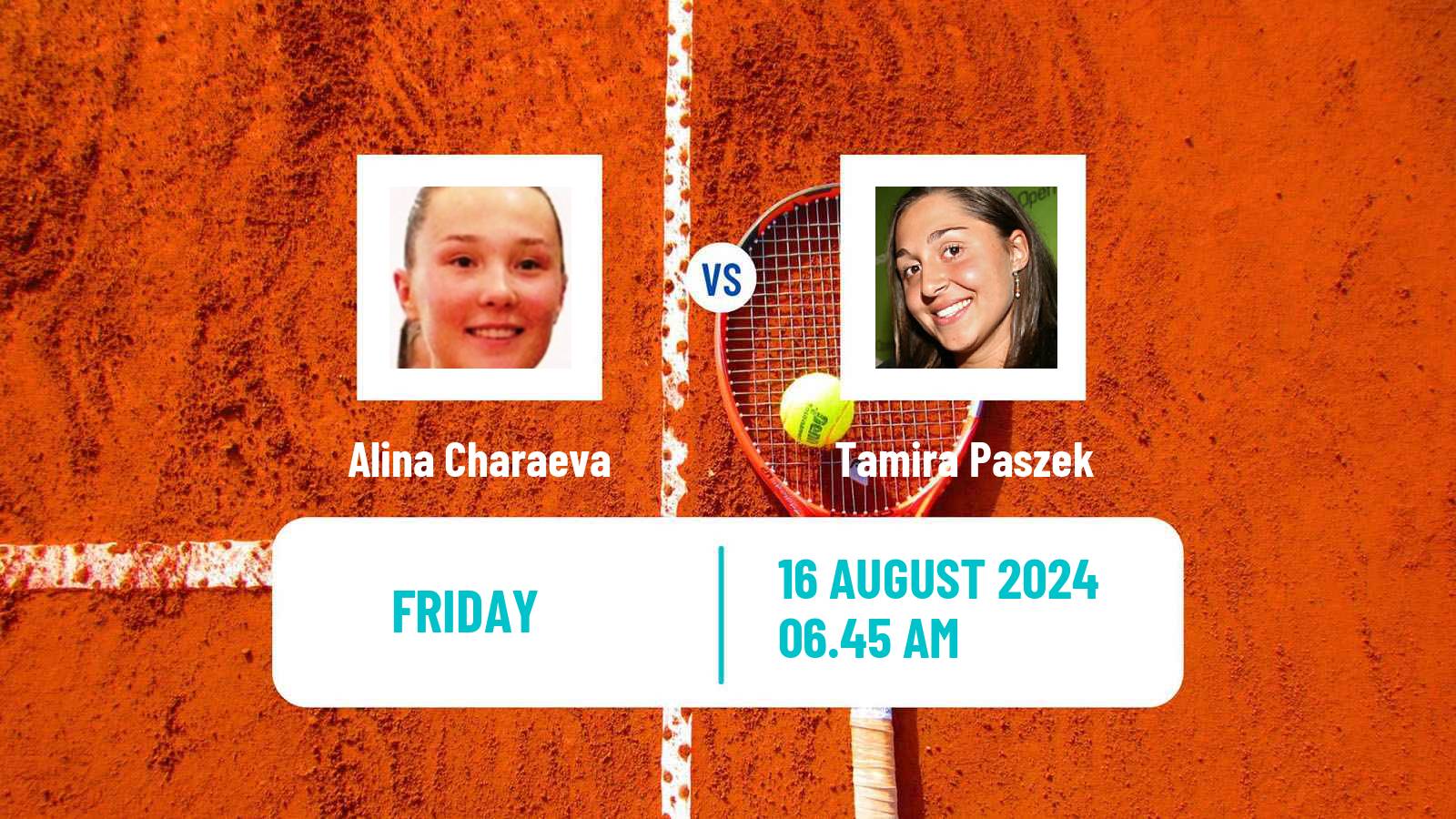 Tennis ITF W50 Ourense Women Alina Charaeva - Tamira Paszek
