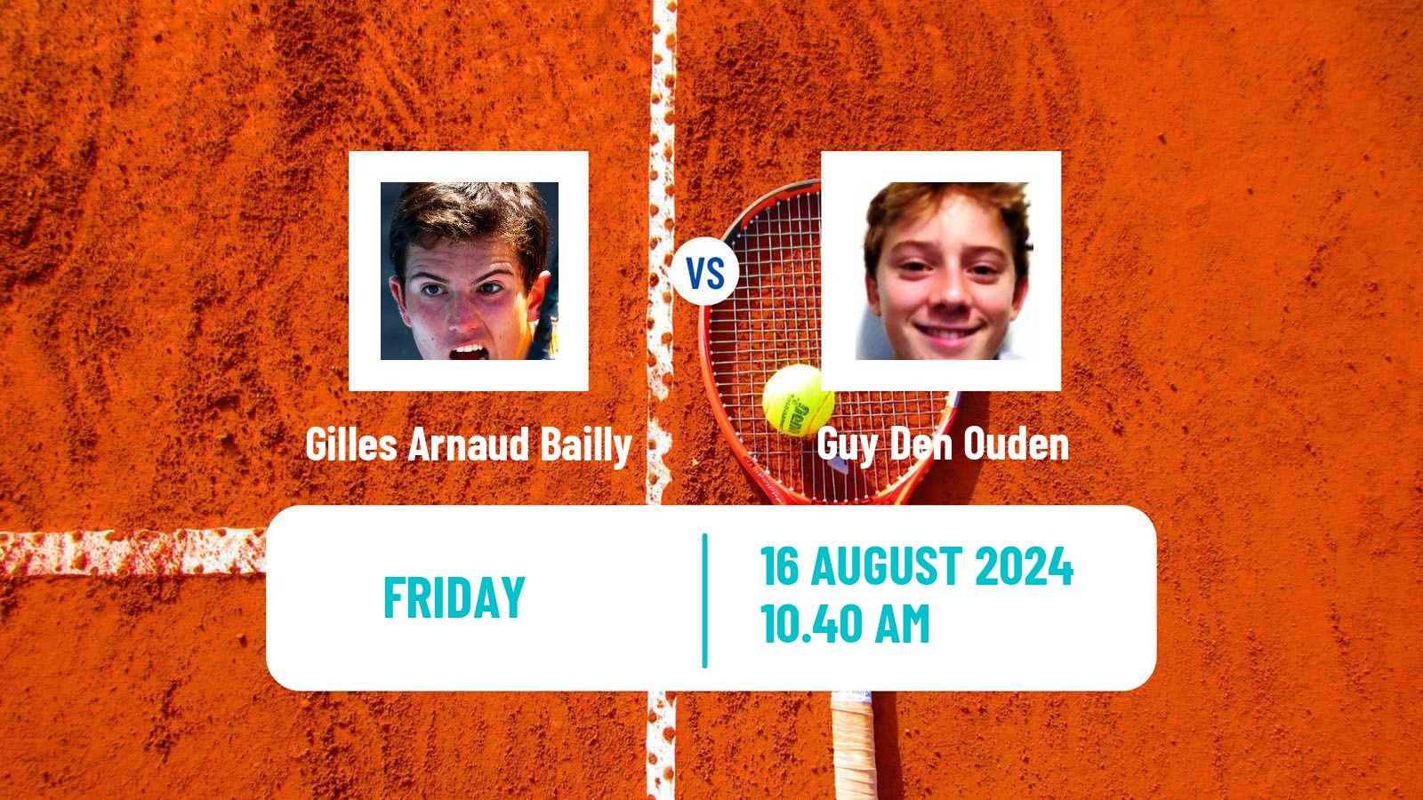 Tennis ITF M25 Koksijde Men Gilles Arnaud Bailly - Guy Den Ouden
