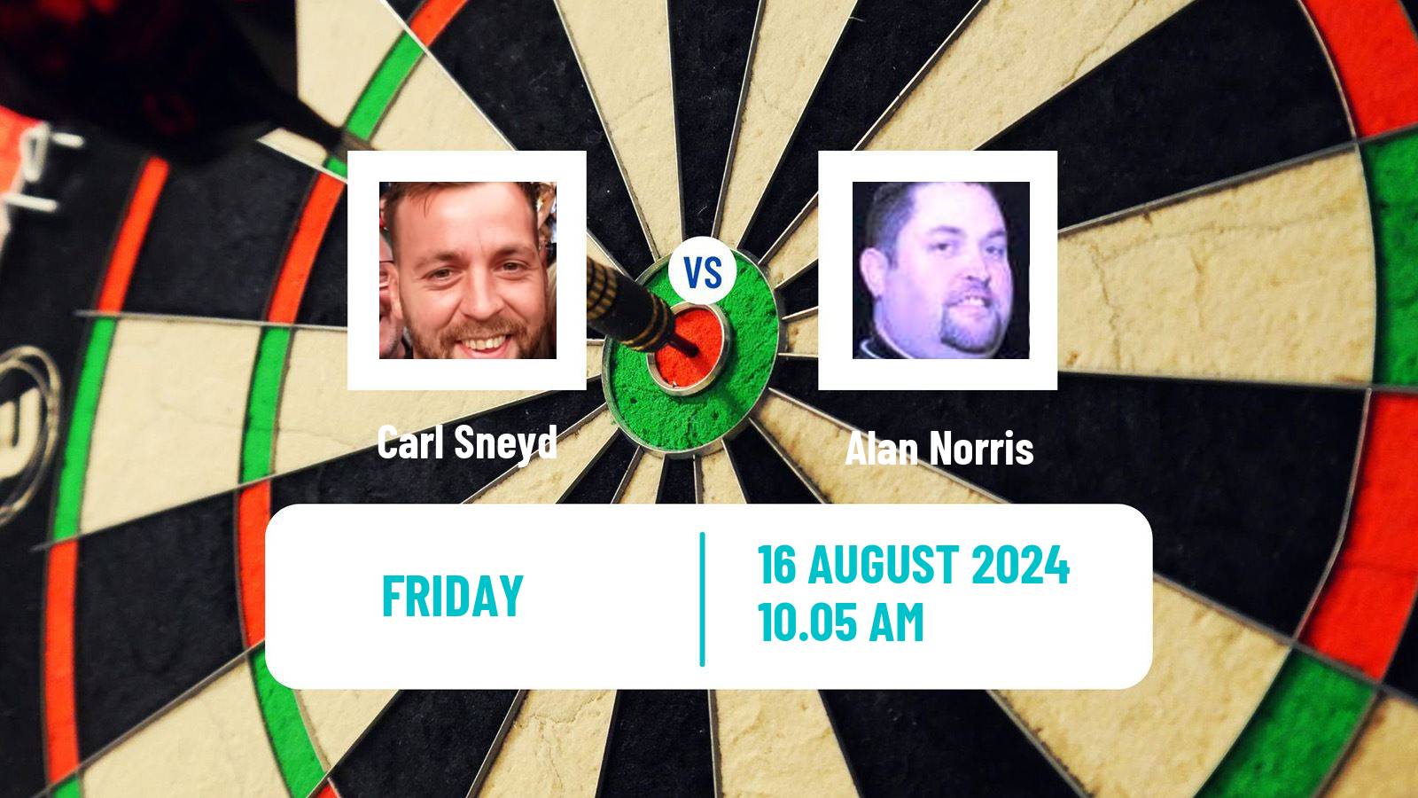 Darts Modus Super Series Carl Sneyd - Alan Norris