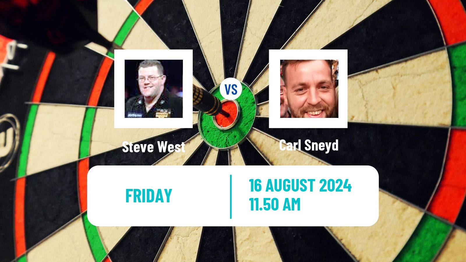 Darts Modus Super Series Steve West - Carl Sneyd