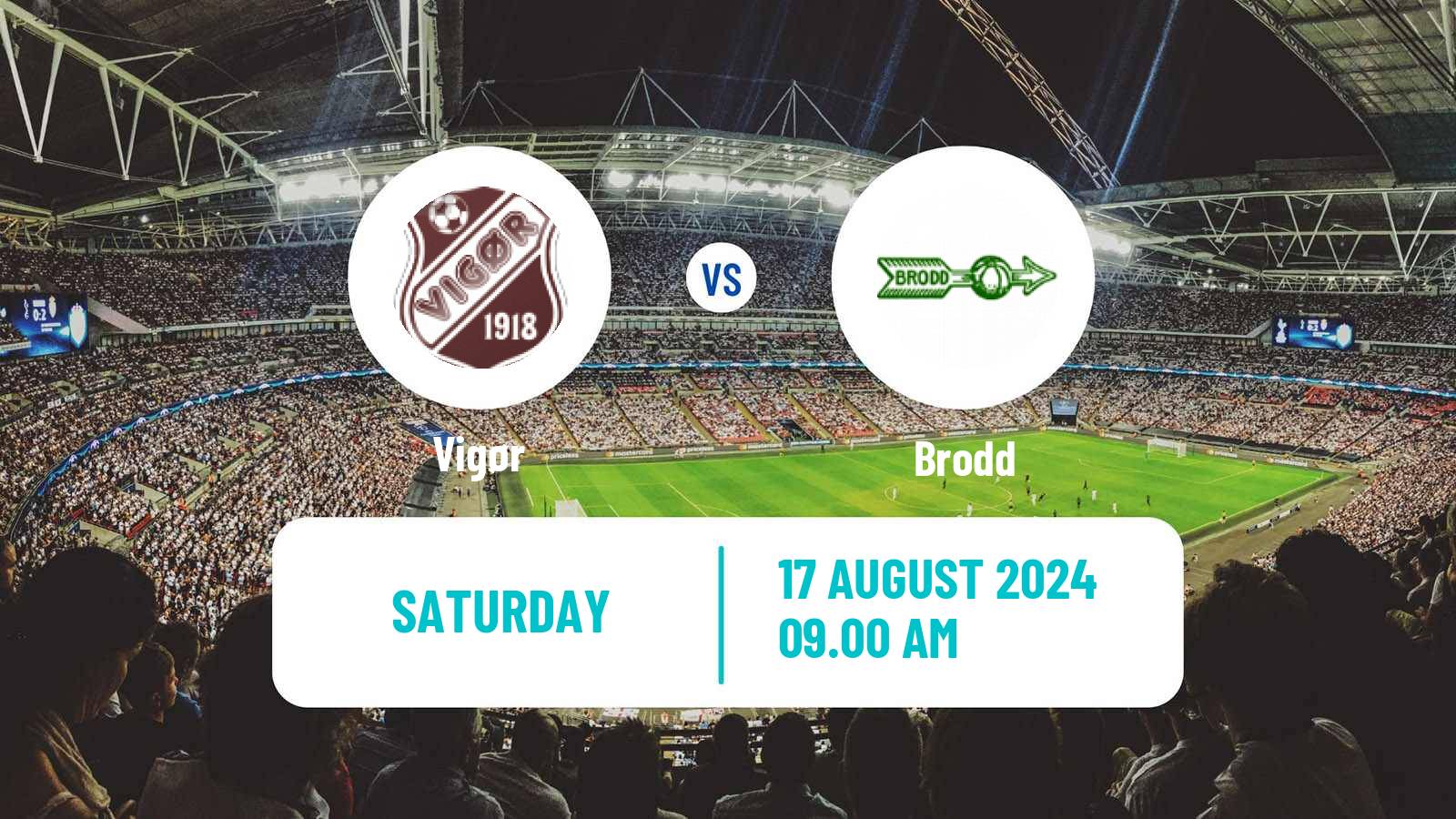 Football Norwegian Division 3 - Group 2 Vigør - Brodd