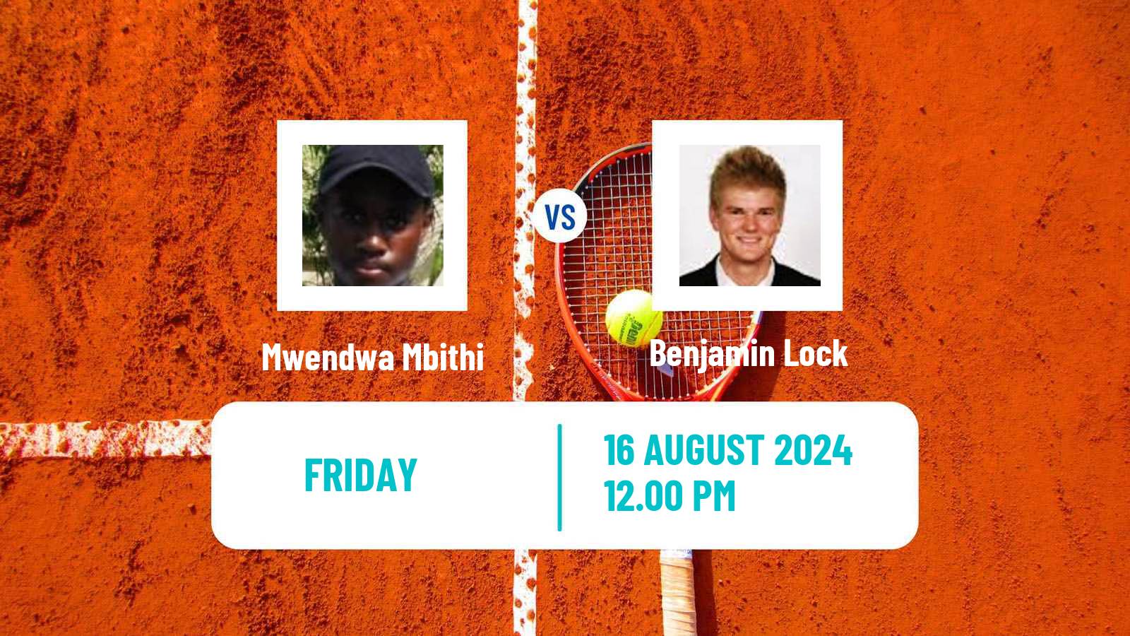 Tennis ITF M25 Arequipa Men Mwendwa Mbithi - Benjamin Lock