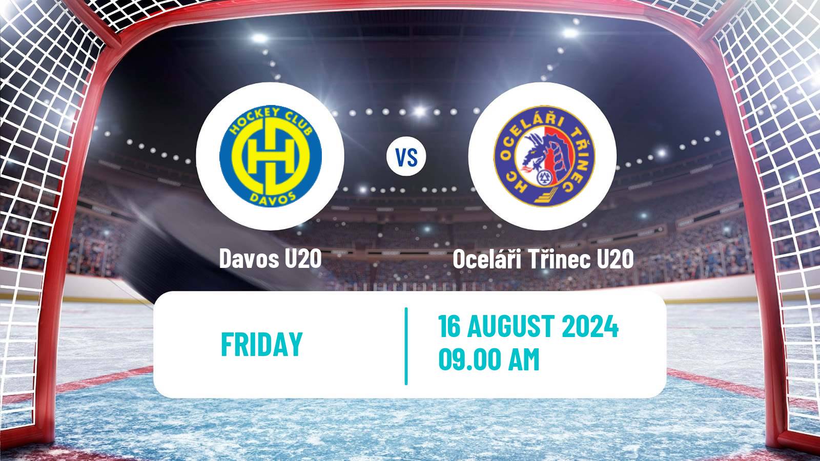 Hockey Club Friendly Ice Hockey Davos U20 - Oceláři Třinec U20