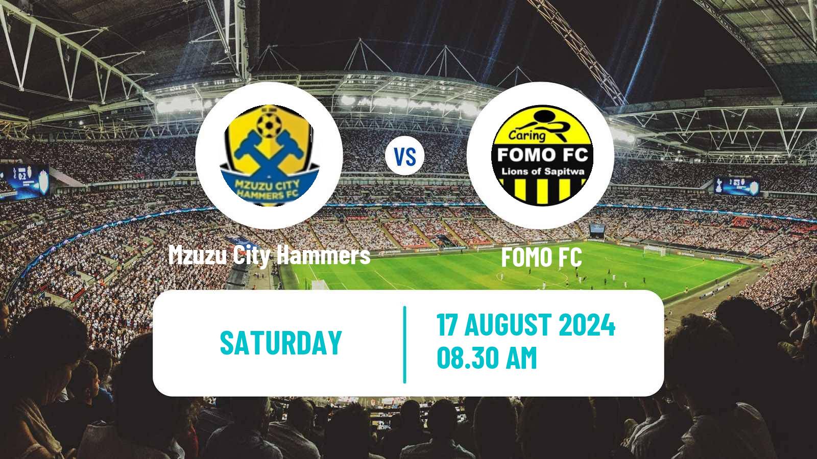 Soccer Malawi Premier Division Mzuzu City Hammers - FOMO