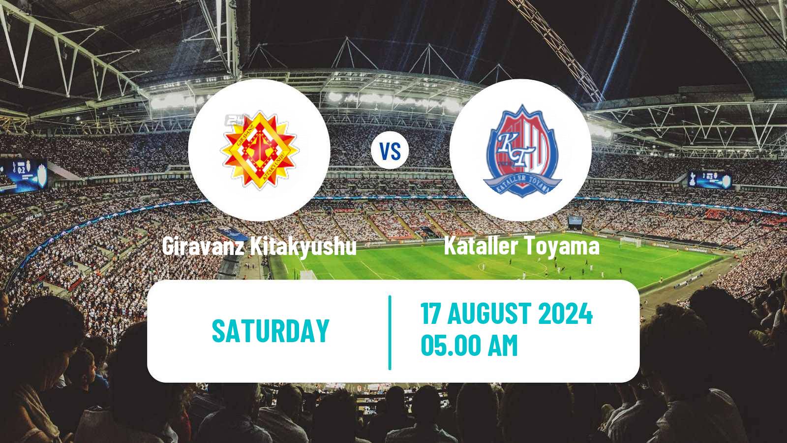 Soccer Japan J3 League Giravanz Kitakyushu - Kataller Toyama