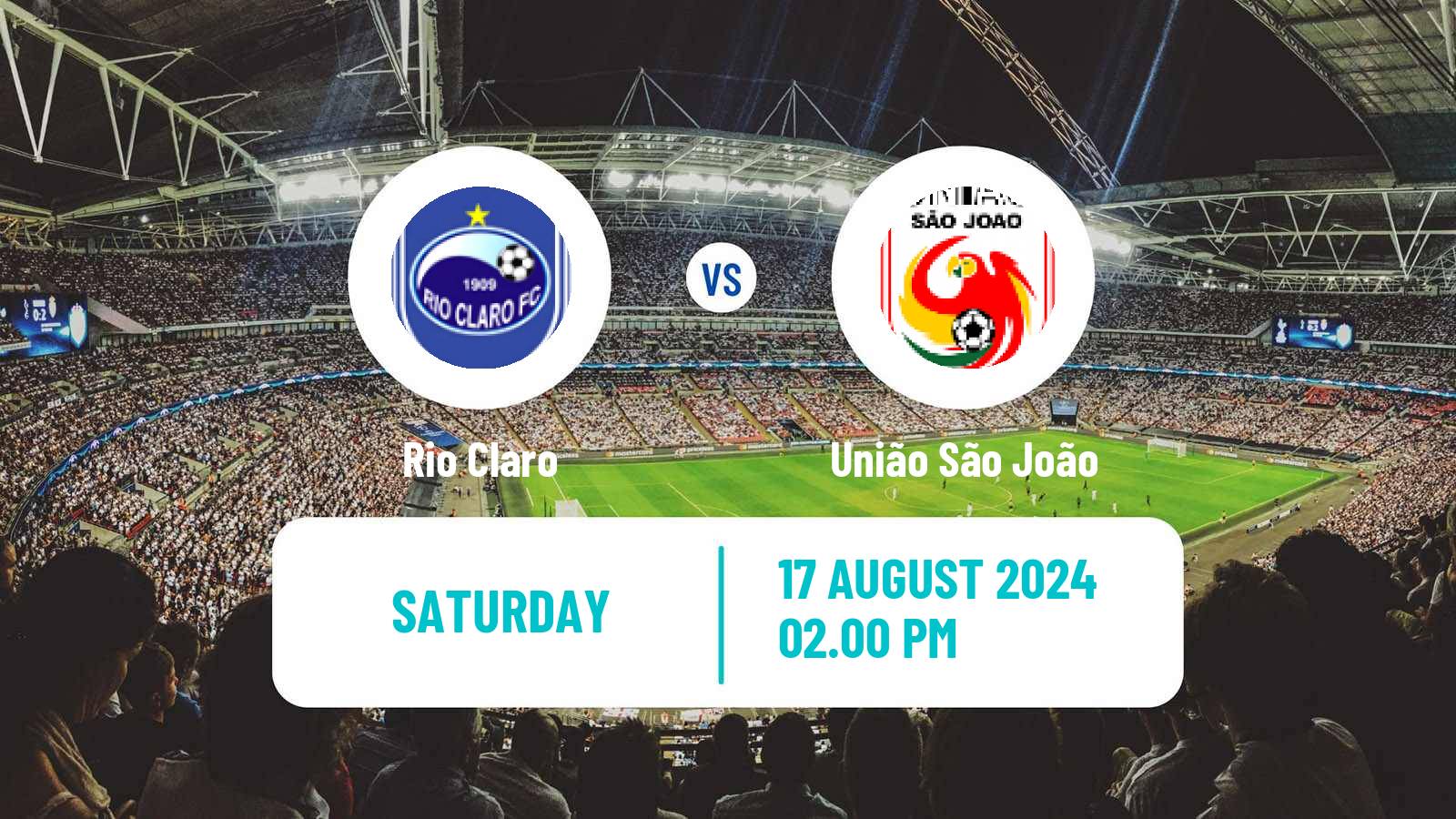 Soccer Brazilian Copa Paulista Rio Claro - União São João