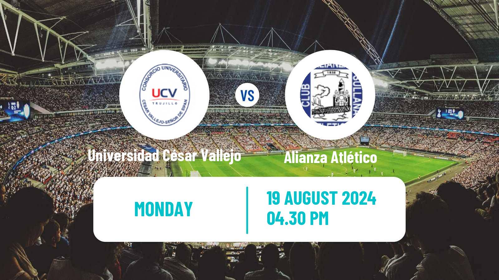 Football Peruvian Liga 1 Universidad César Vallejo - Alianza Atlético