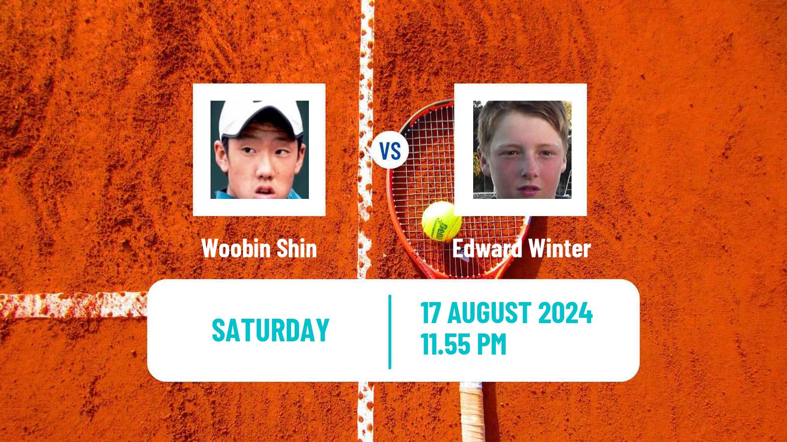Tennis Jinan Challenger Men Woobin Shin - Edward Winter