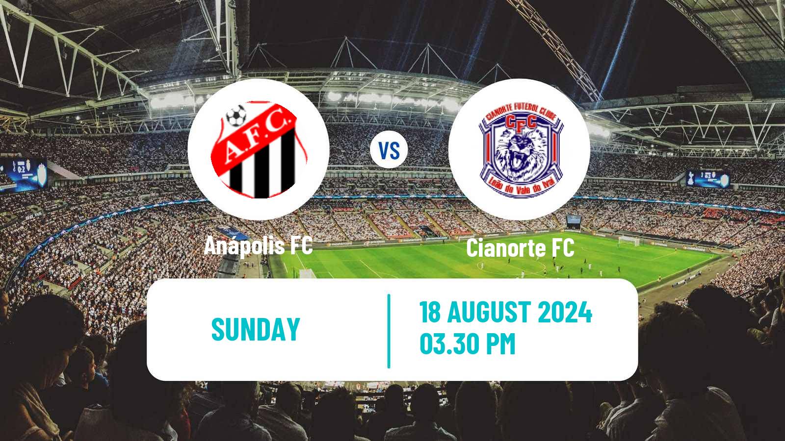 Football Brazilian Serie D Anápolis - Cianorte