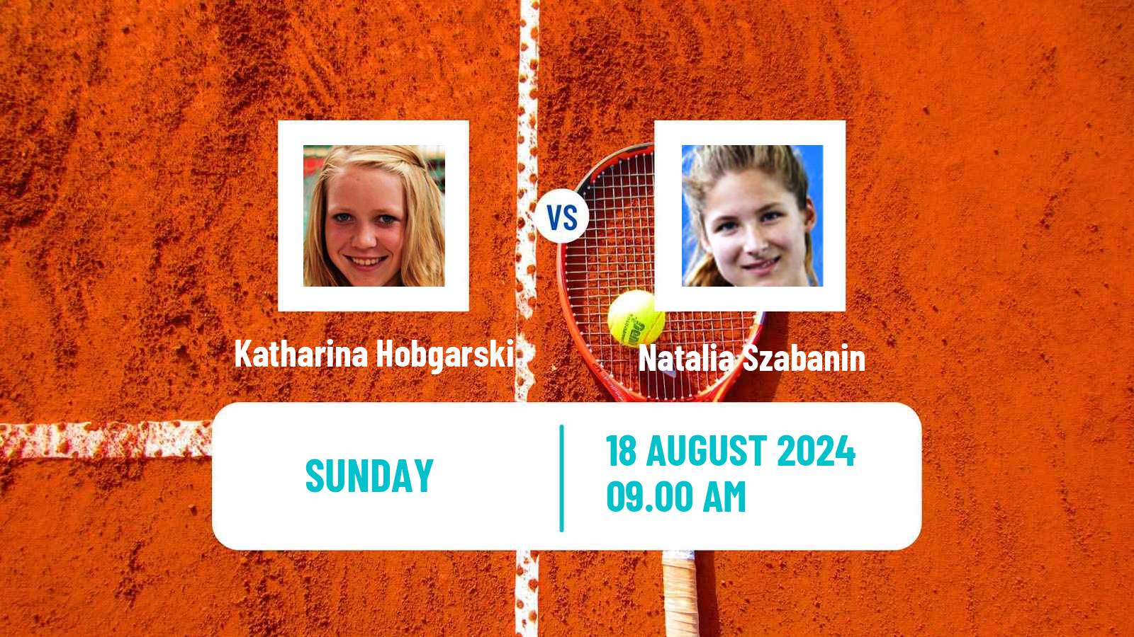 Tennis ITF W35 Duffel Women Katharina Hobgarski - Natalia Szabanin