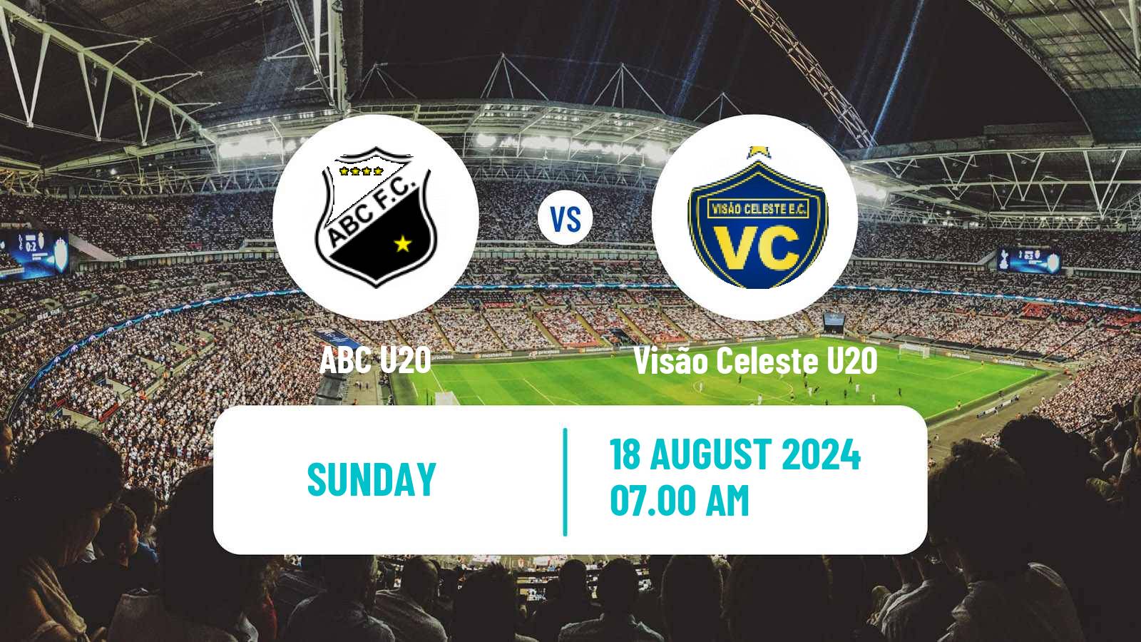 Soccer Brazilian Potiguar U20 ABC U20 - Visão Celeste U20