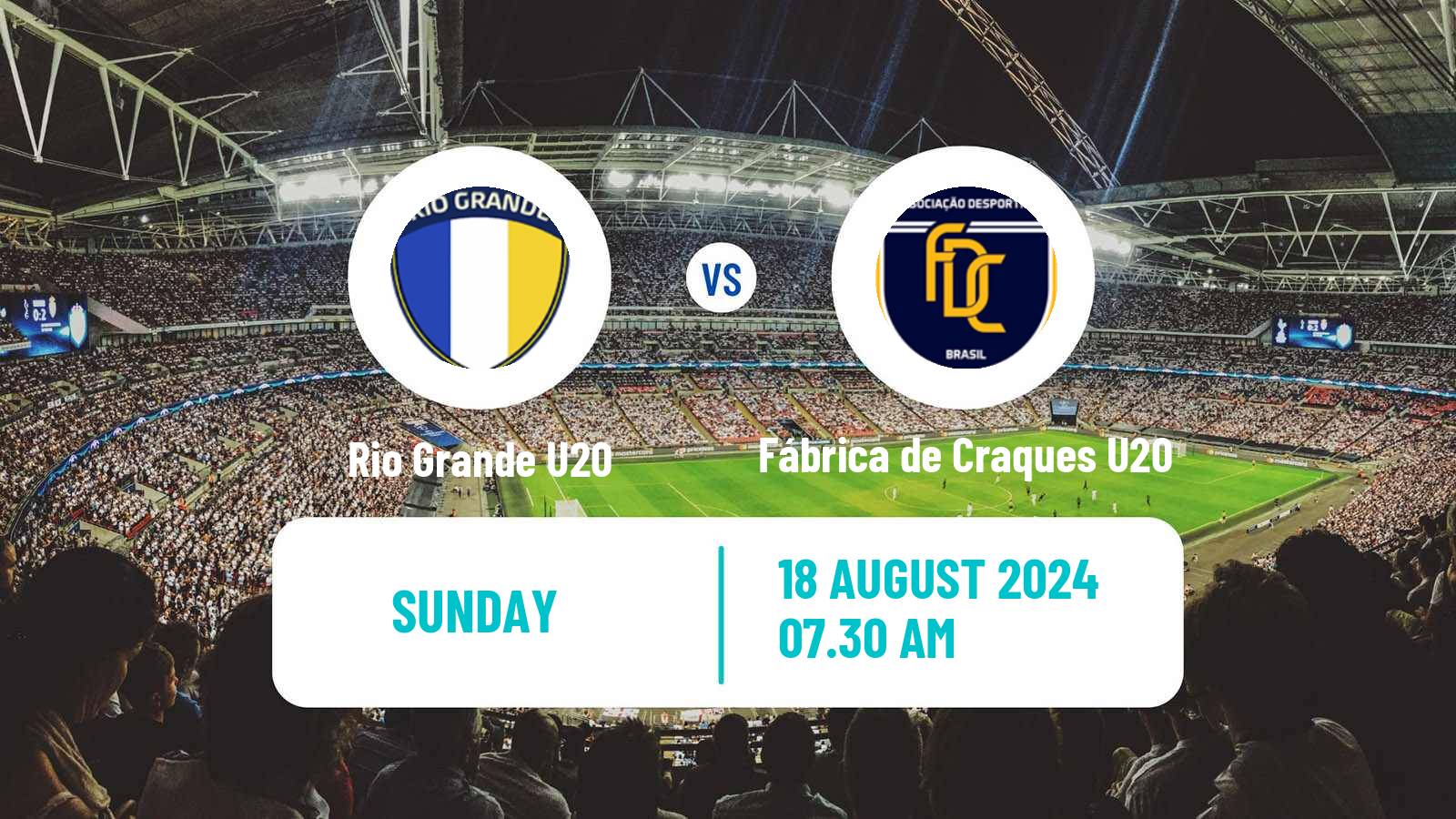 Soccer Brazilian Potiguar U20 Rio Grande U20 - Fábrica de Craques U20