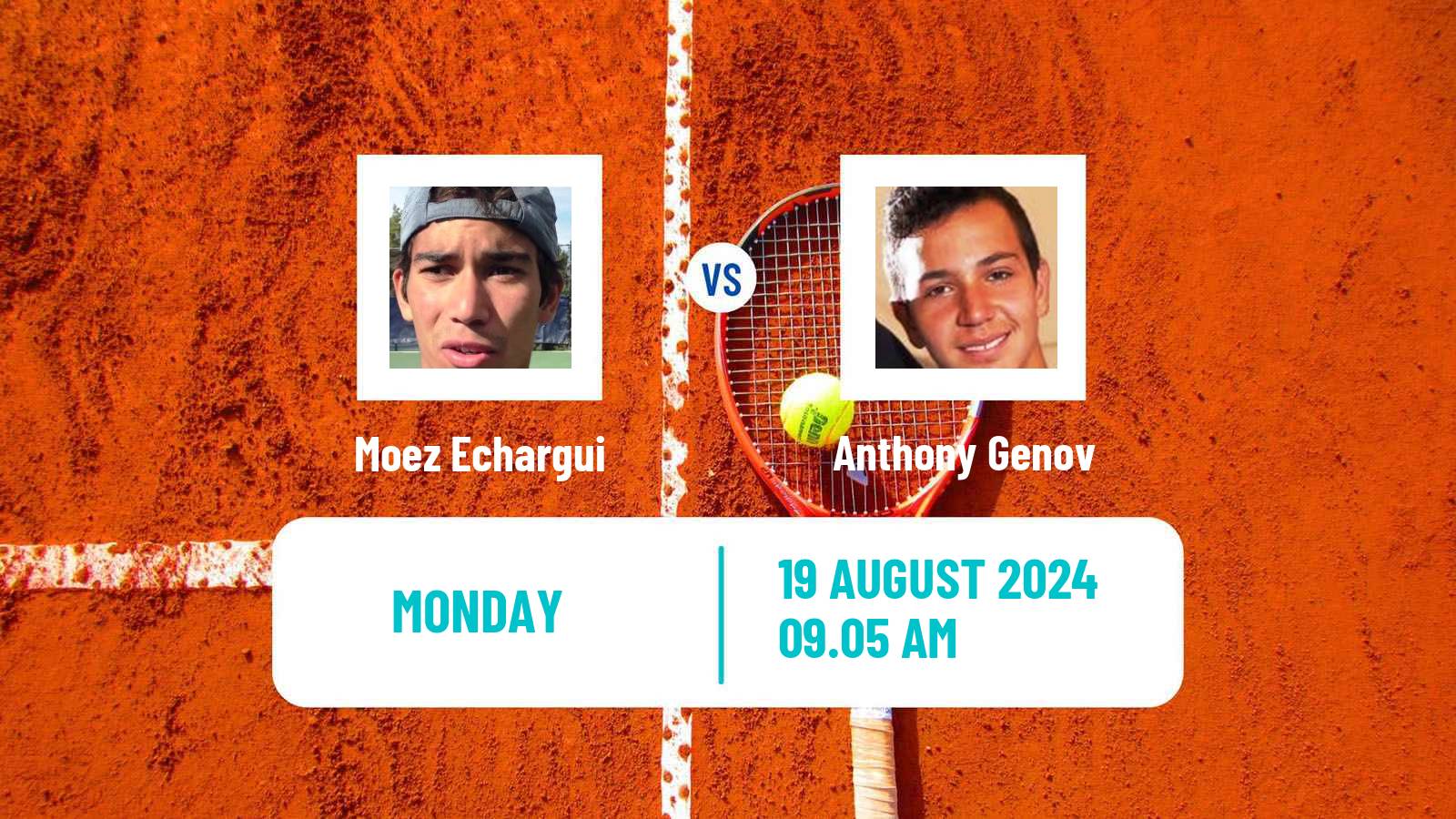 Tennis Dobrich Challenger Men Moez Echargui - Anthony Genov