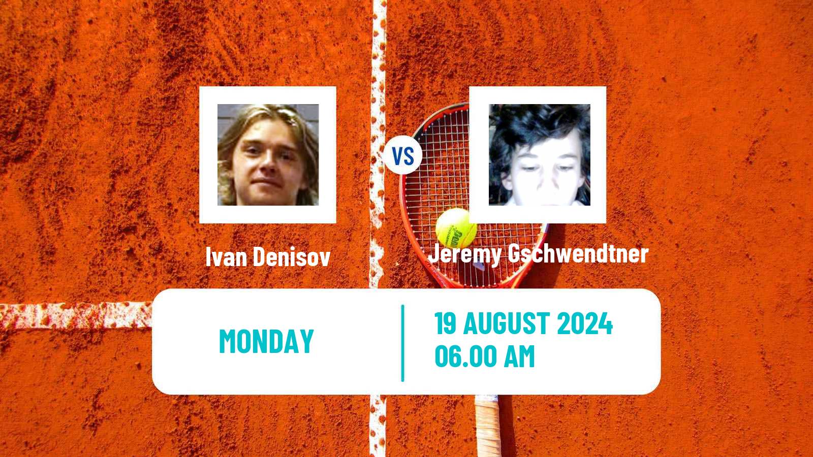 Tennis ITF M15 Arad Men Ivan Denisov - Jeremy Gschwendtner