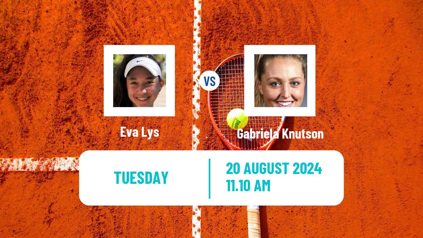 Tennis WTA US Open Eva Lys - Gabriela Knutson