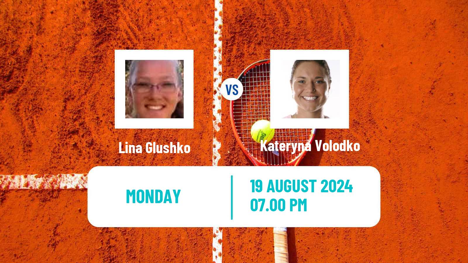 Tennis WTA Monterrey Lina Glushko - Kateryna Volodko