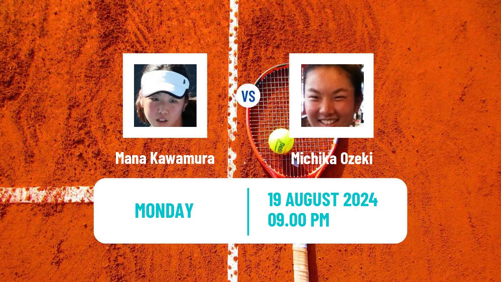 Tennis ITF W35 Kunshan Women Mana Kawamura - Michika Ozeki