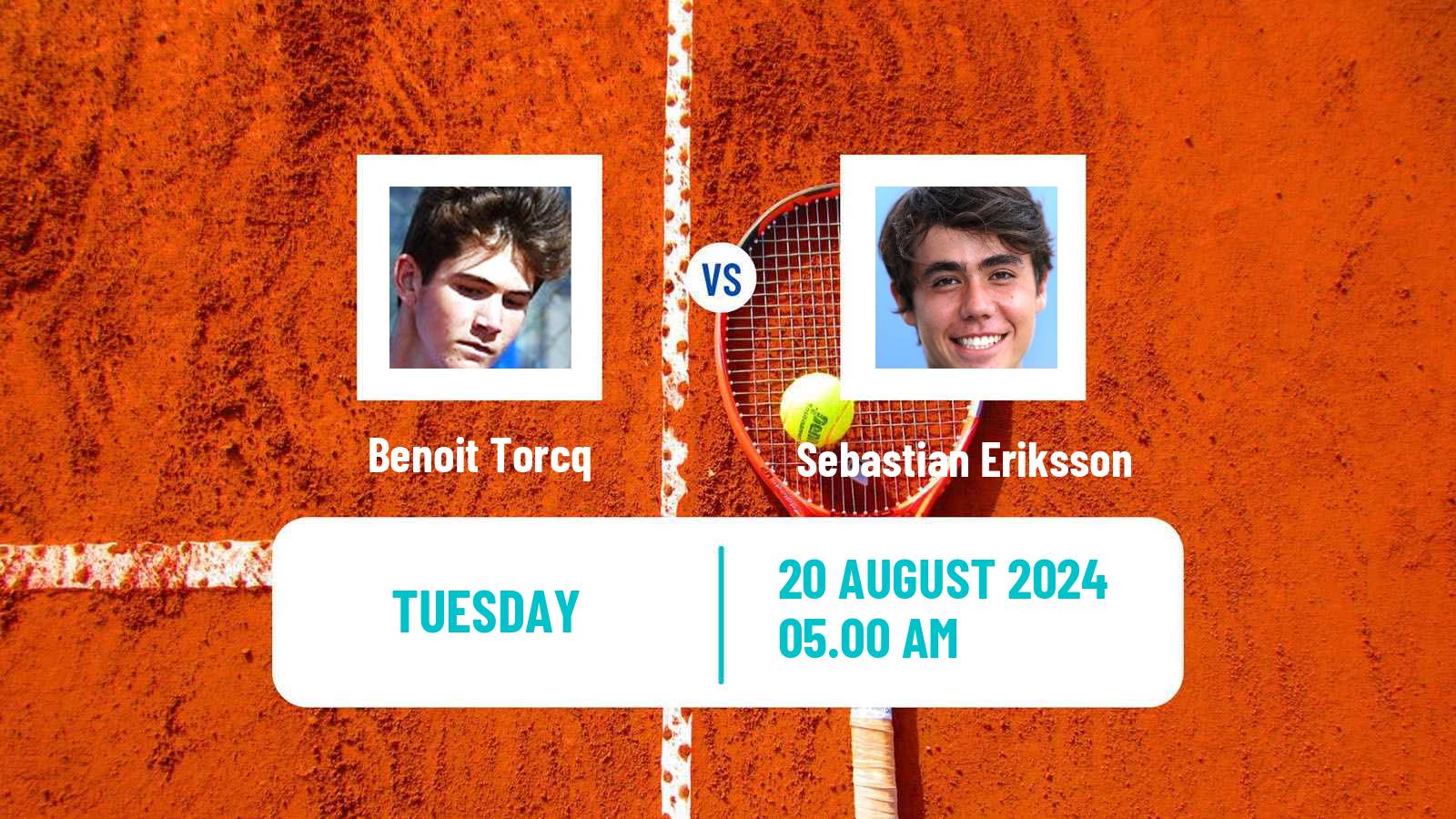 Tennis ITF M15 Lambermont Men 2024 Benoit Torcq - Sebastian Eriksson