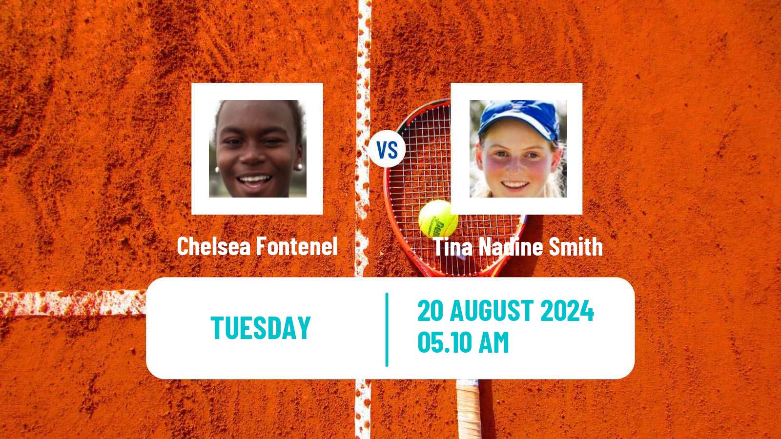 Tennis ITF W35 Verbier Women Chelsea Fontenel - Tina Nadine Smith