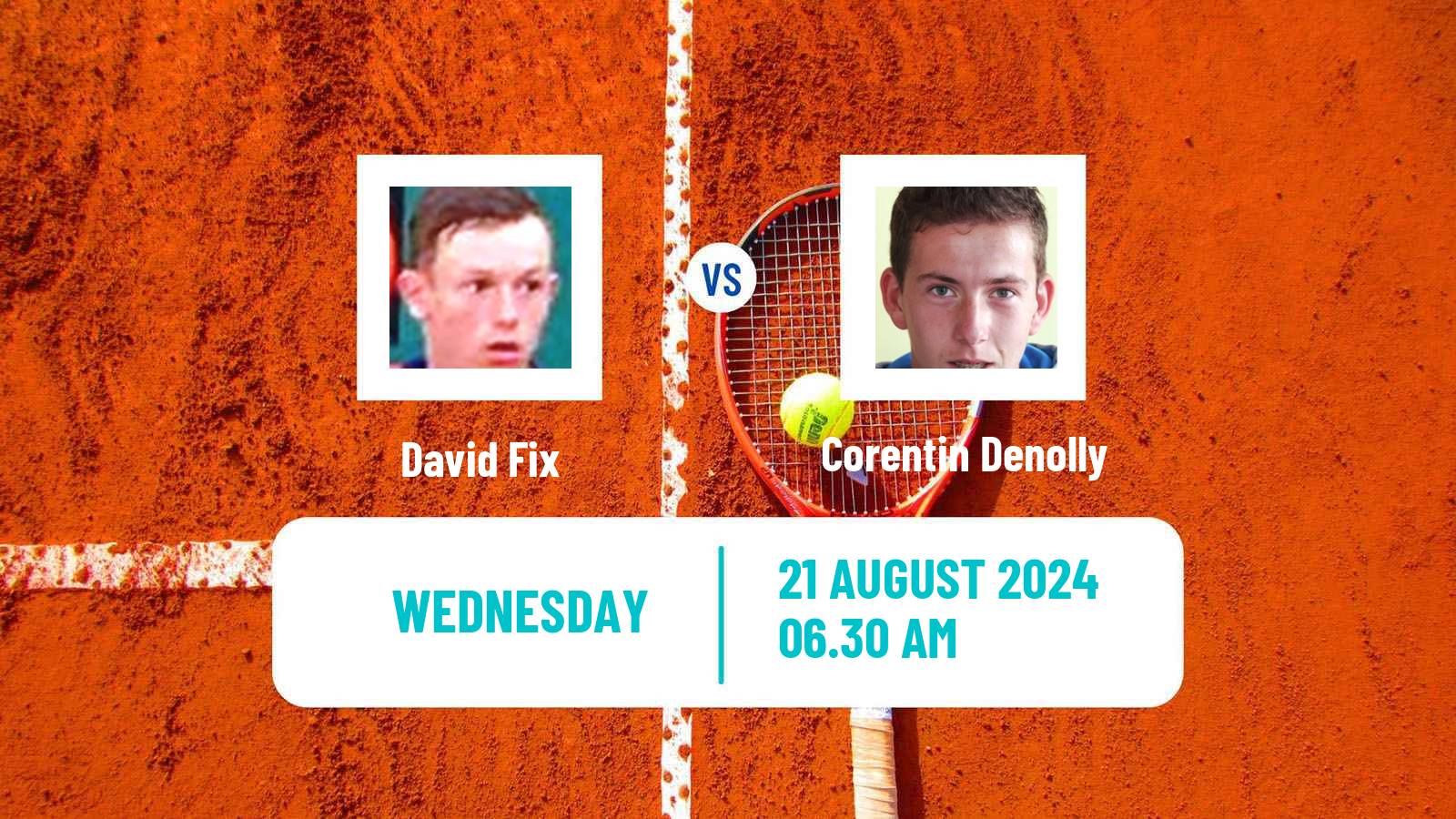 Tennis ITF M15 Trier Men David Fix - Corentin Denolly