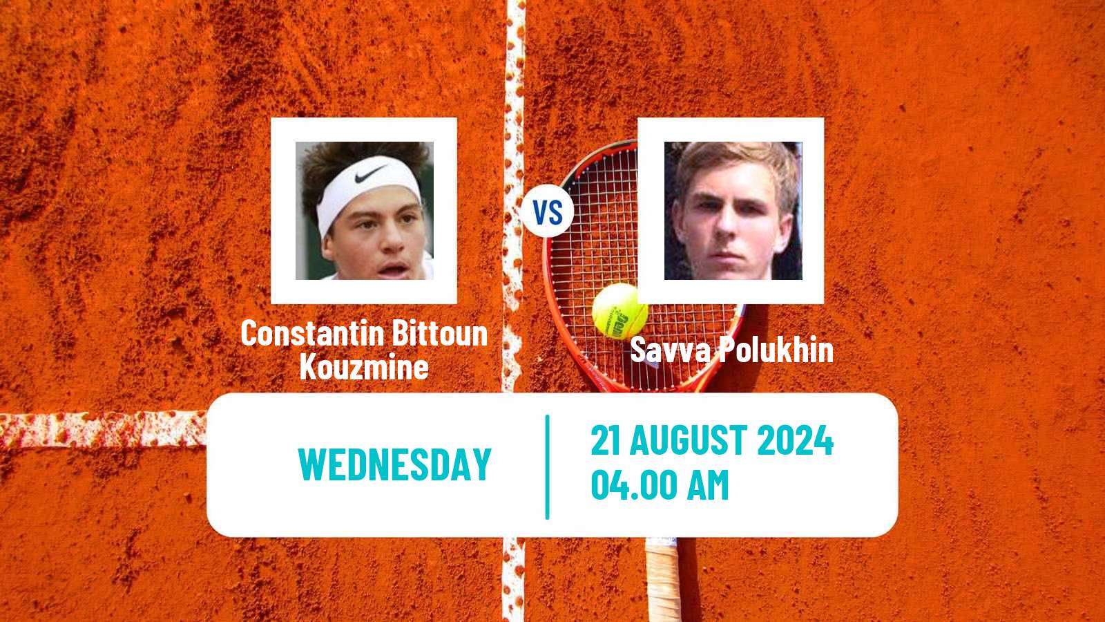 Tennis ITF M15 Monastir 34 Men Constantin Bittoun Kouzmine - Savva Polukhin