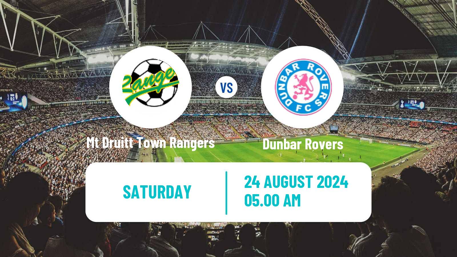 Football Australian NSW League One Mt Druitt Town Rangers - Dunbar Rovers