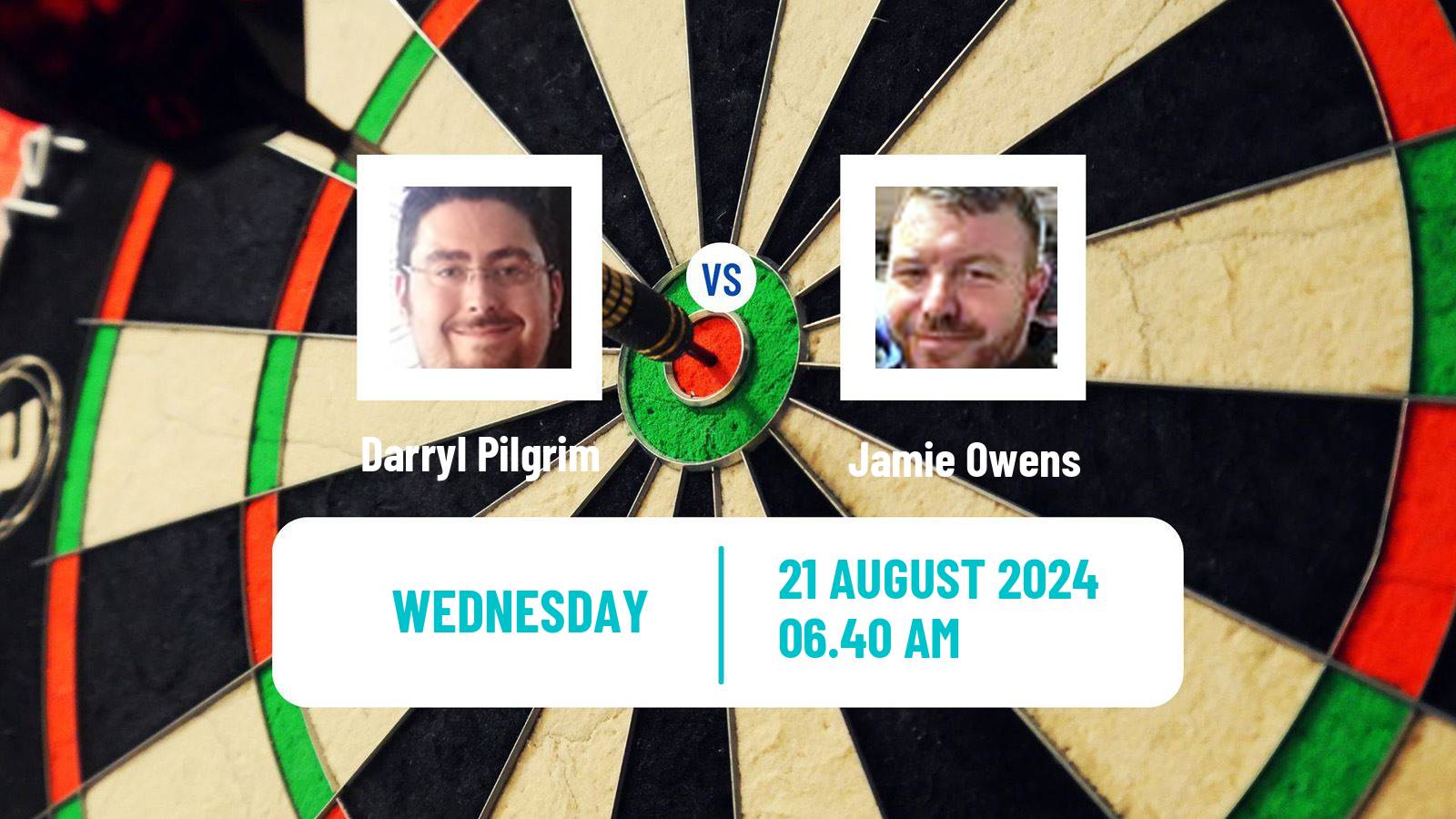 Darts Modus Super Series Darryl Pilgrim - Jamie Owens