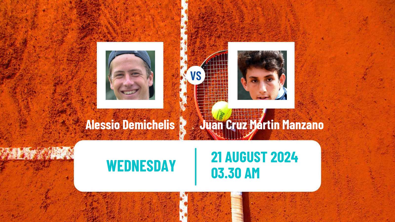 Tennis ITF M25 Lesa Men Alessio Demichelis - Juan Cruz Martin Manzano
