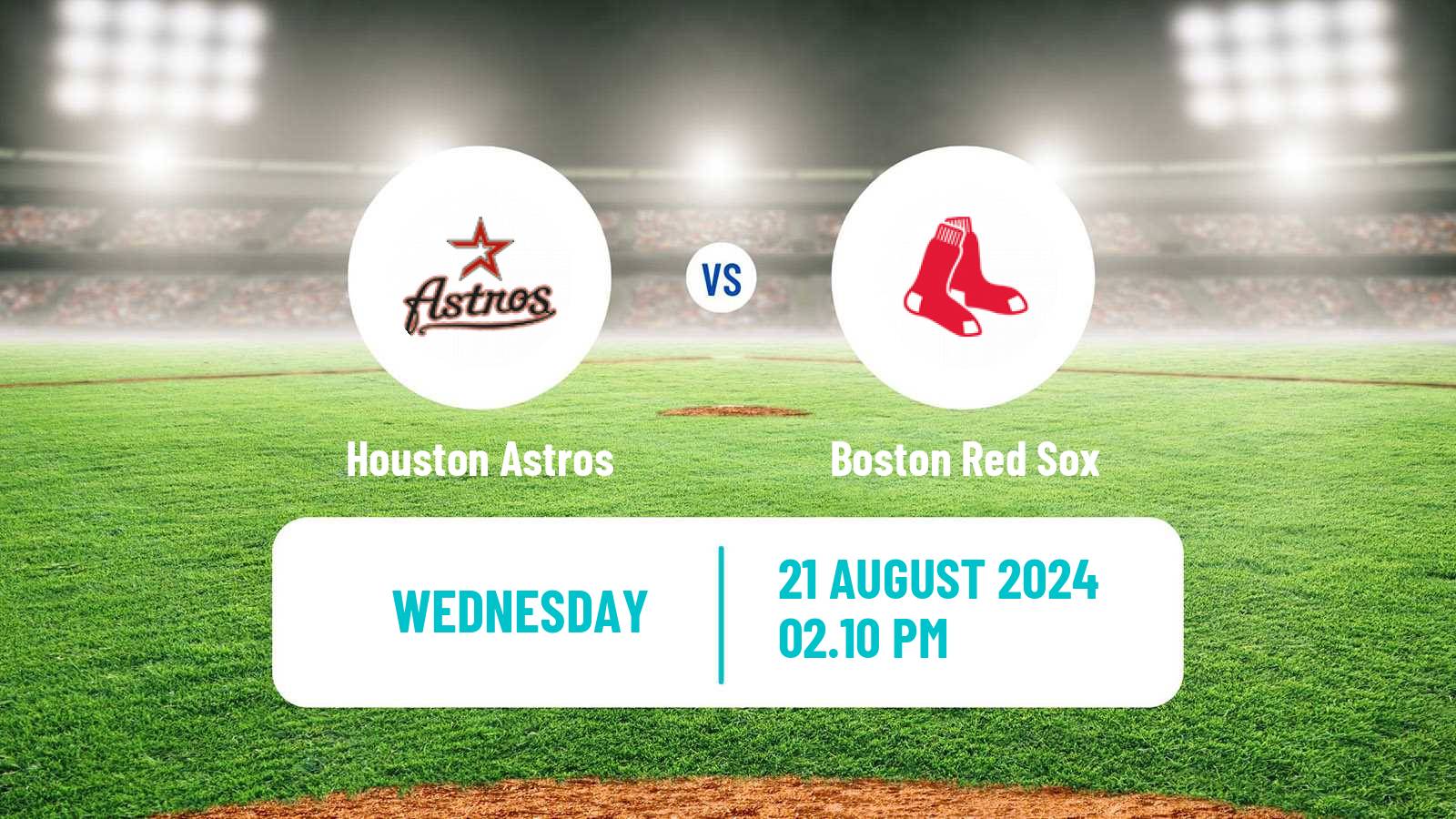 Baseball MLB Houston Astros - Boston Red Sox