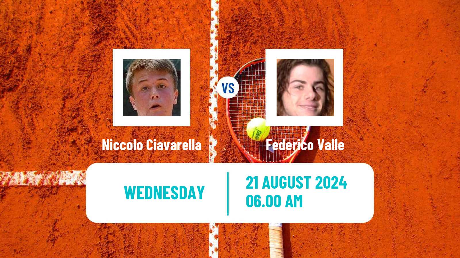 Tennis ITF M25 Lesa Men Niccolo Ciavarella - Federico Valle
