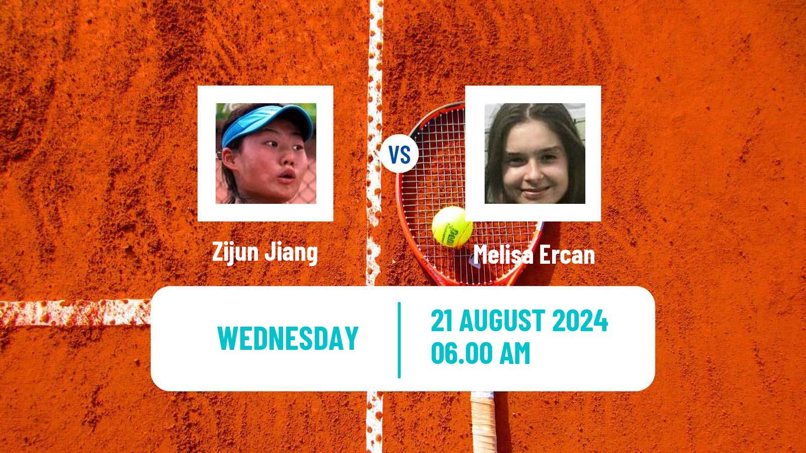 Tennis ITF W35 Vigo Women Zijun Jiang - Melisa Ercan