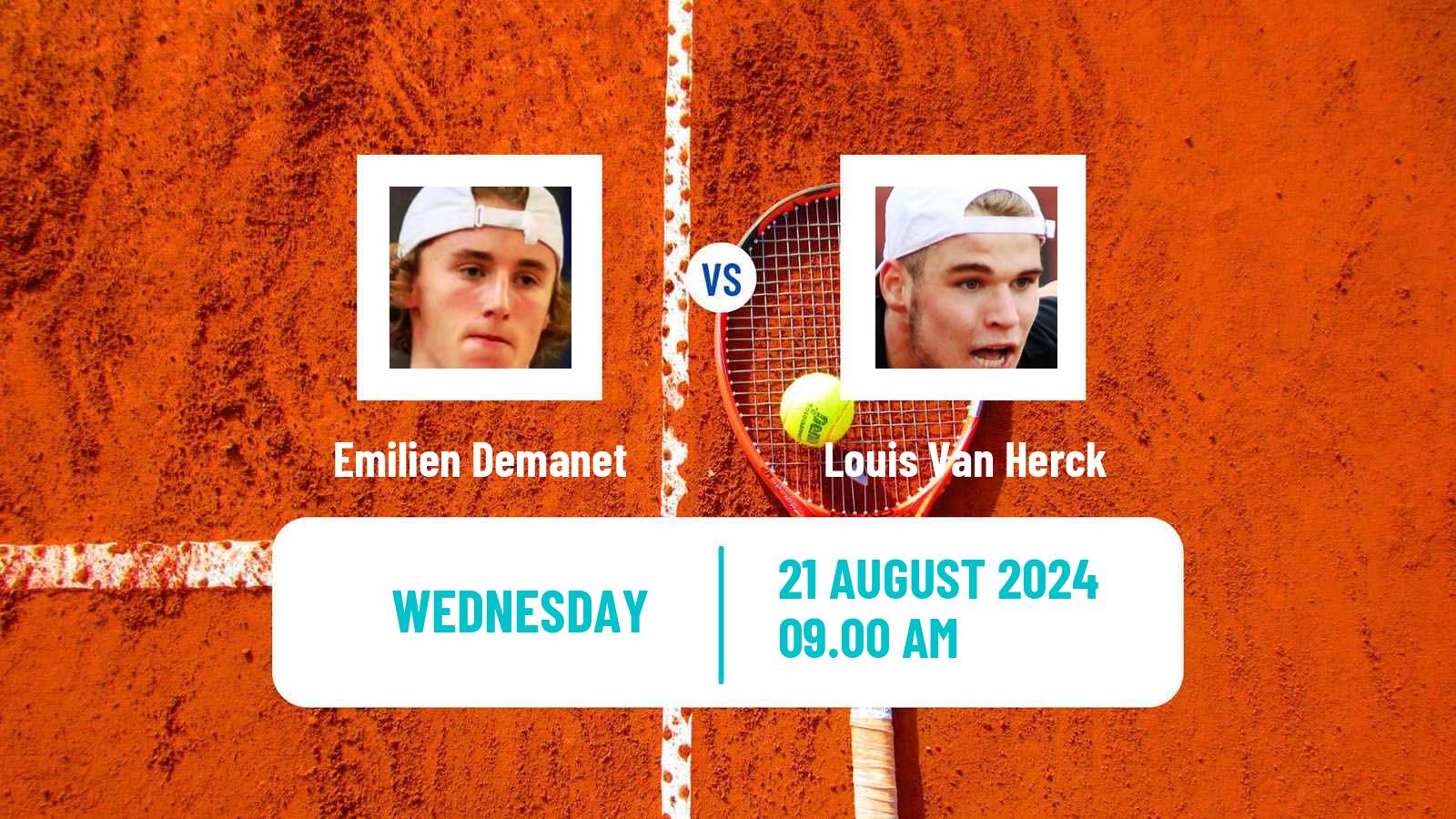 Tennis ITF M15 Lambermont Men Emilien Demanet - Louis Van Herck