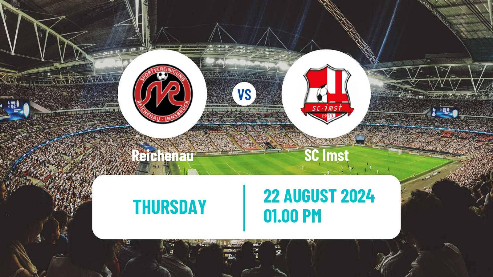 Soccer Austrian Regionalliga West Reichenau - Imst