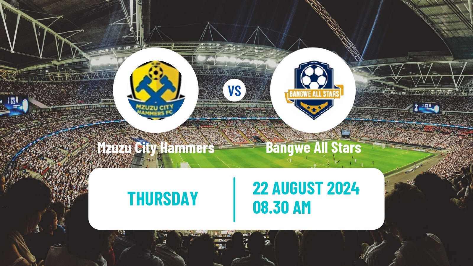 Soccer Malawi Premier Division Mzuzu City Hammers - Bangwe All Stars
