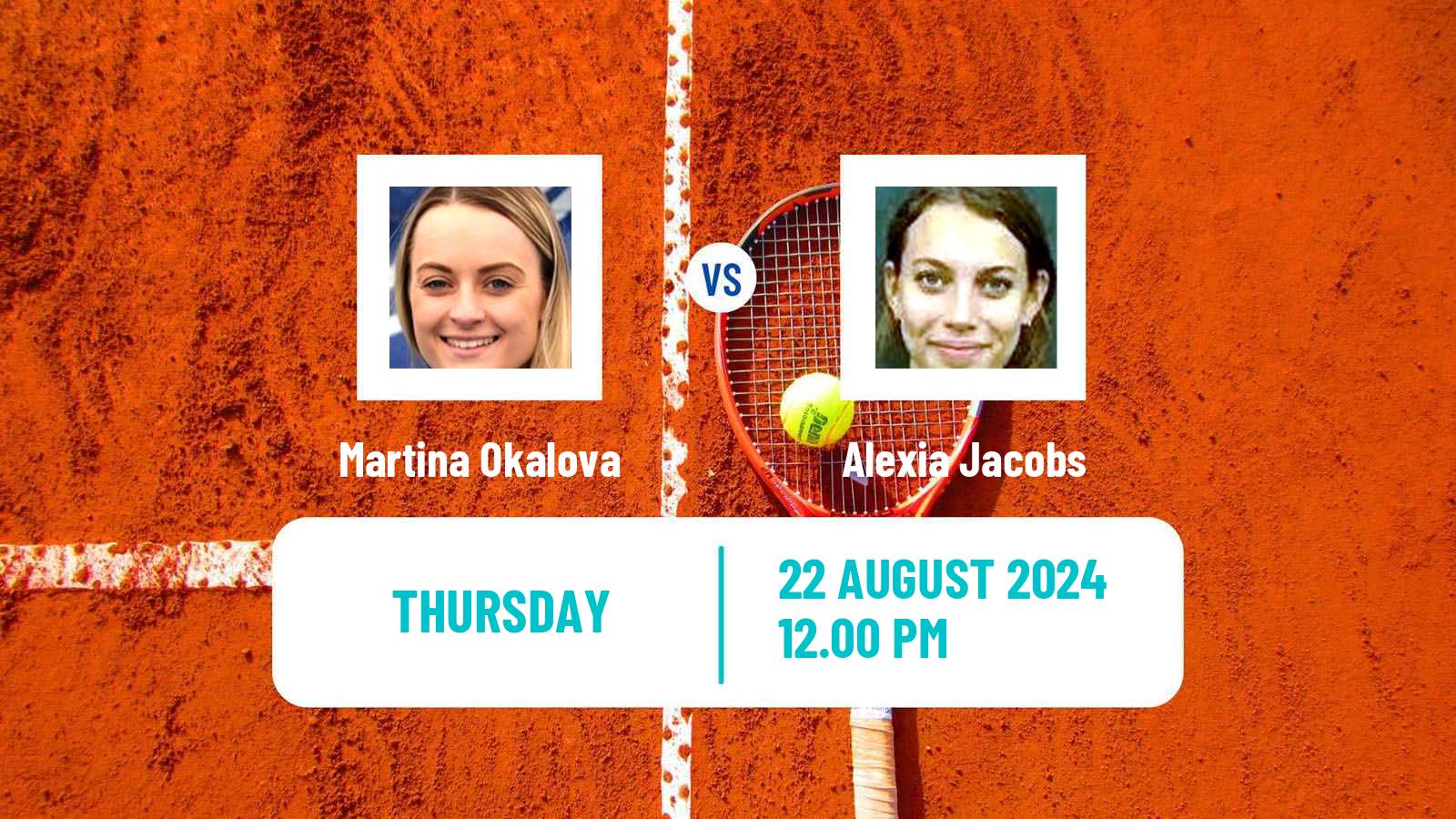 Tennis ITF W35 Saskatoon Women Martina Okalova - Alexia Jacobs