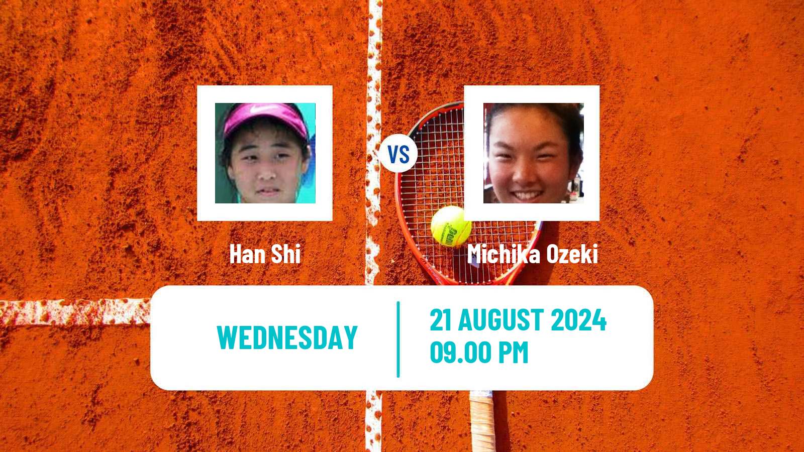 Tennis ITF W35 Kunshan Women Han Shi - Michika Ozeki