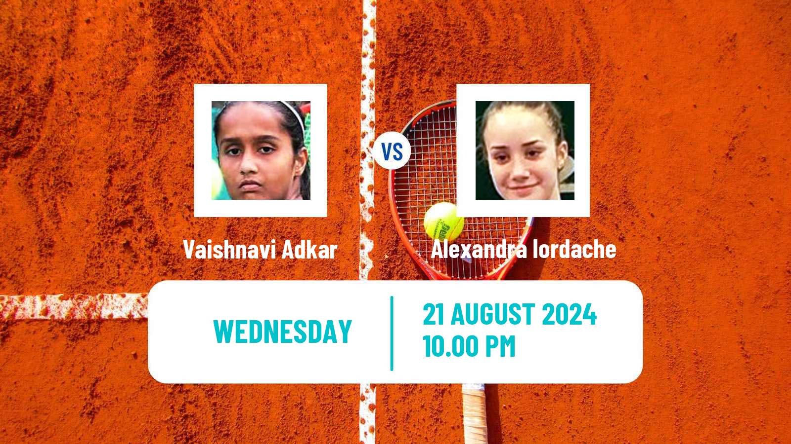 Tennis ITF W15 Nakhon Si Thammarat 5 Women Vaishnavi Adkar - Alexandra Iordache