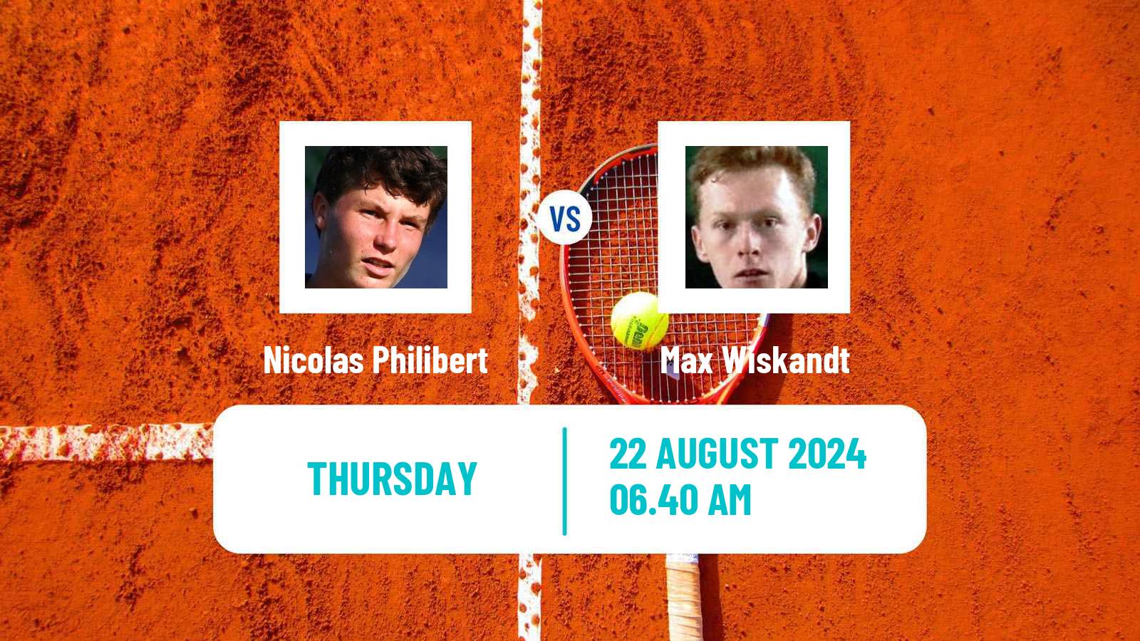 Tennis ITF M15 Monastir 34 Men Nicolas Philibert - Max Wiskandt