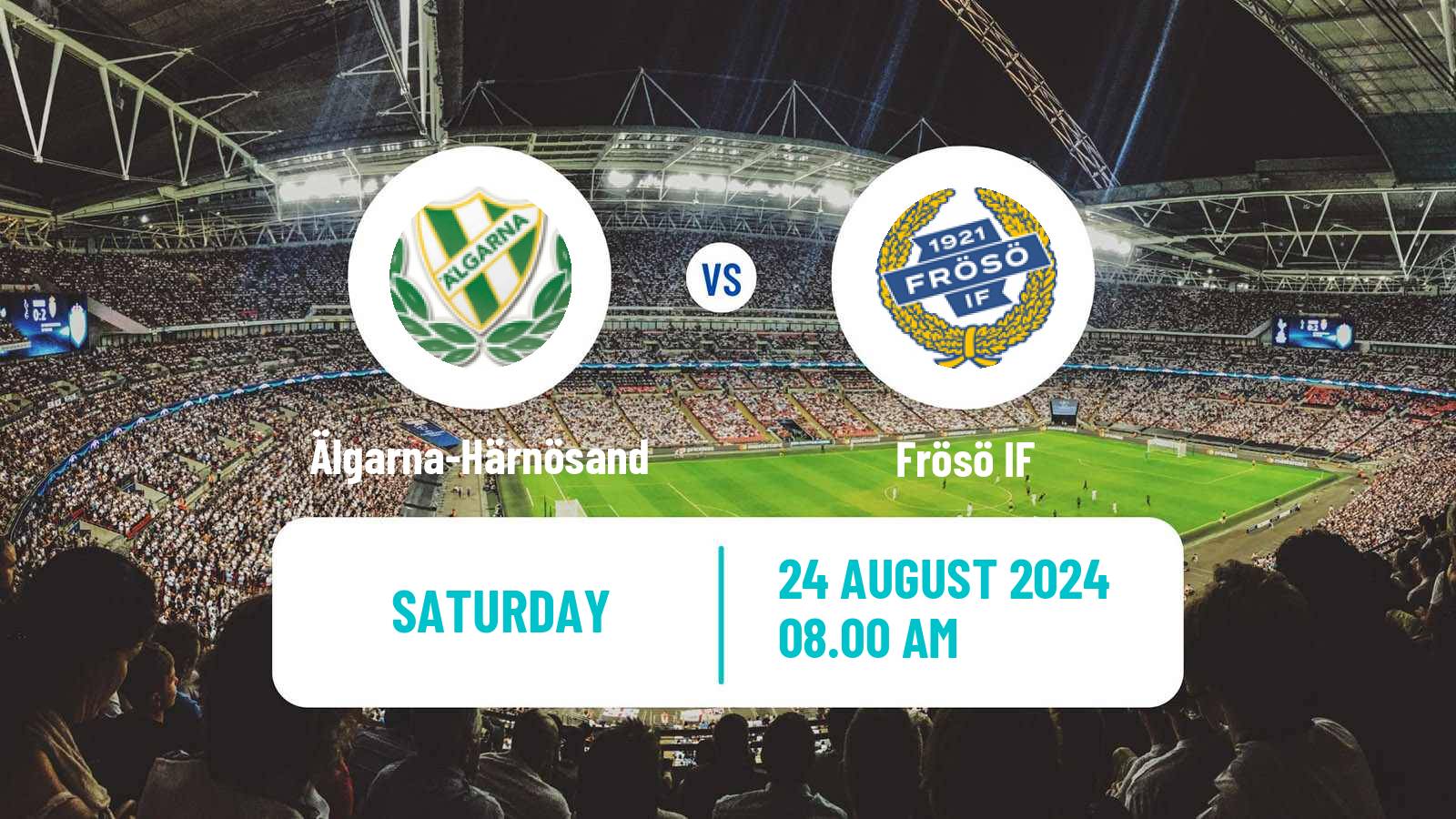 Soccer Swedish Division 2 - Norrland Älgarna-Härnösand - Frösö